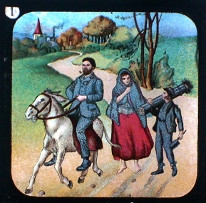 THE WATER-BABIES - magic lantern slide